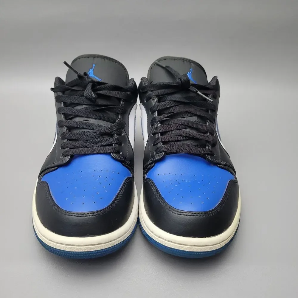 Size 10.5 - Air Jordan 1 Low Alternate Royal Toe Mens Shoes